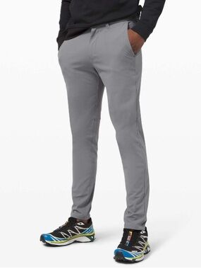 Lululemon Commission Pant Slim *Warpstreme  Size 34
Asphalt Grey